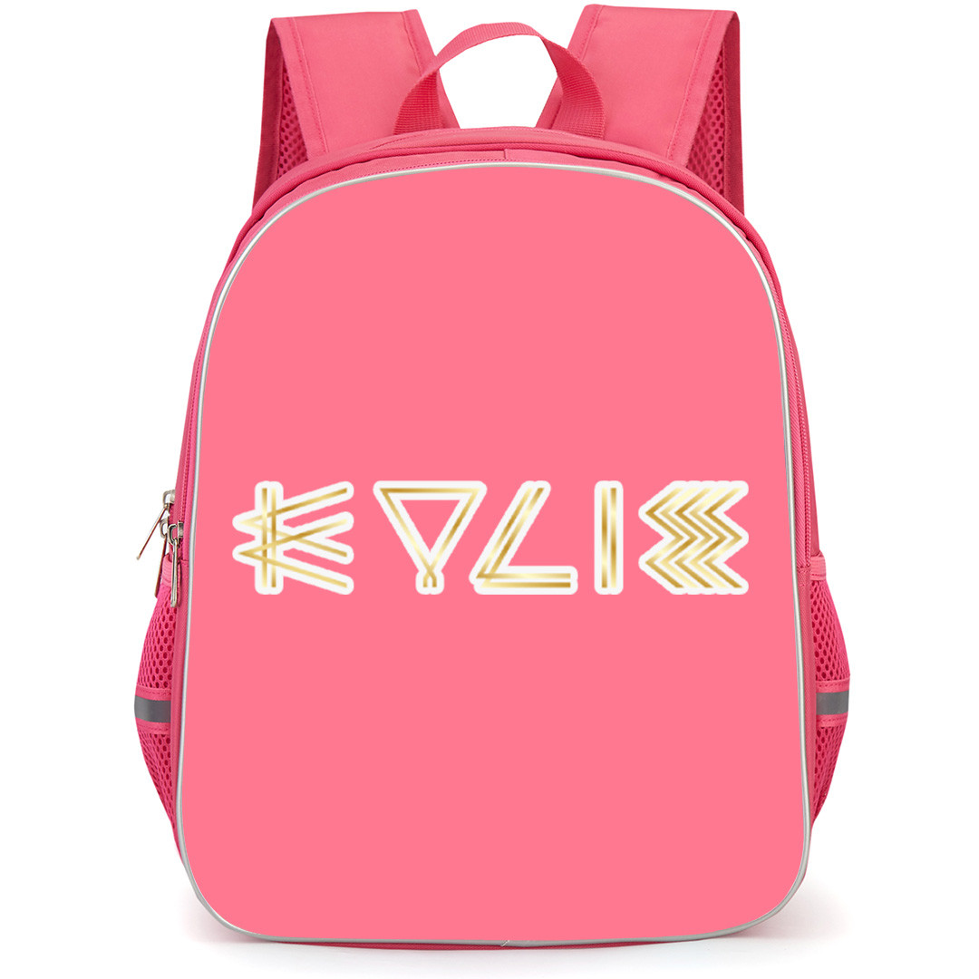 Kylie Minogue Backpack School Bag StudentPack - Kylie Minogue Gold Logo