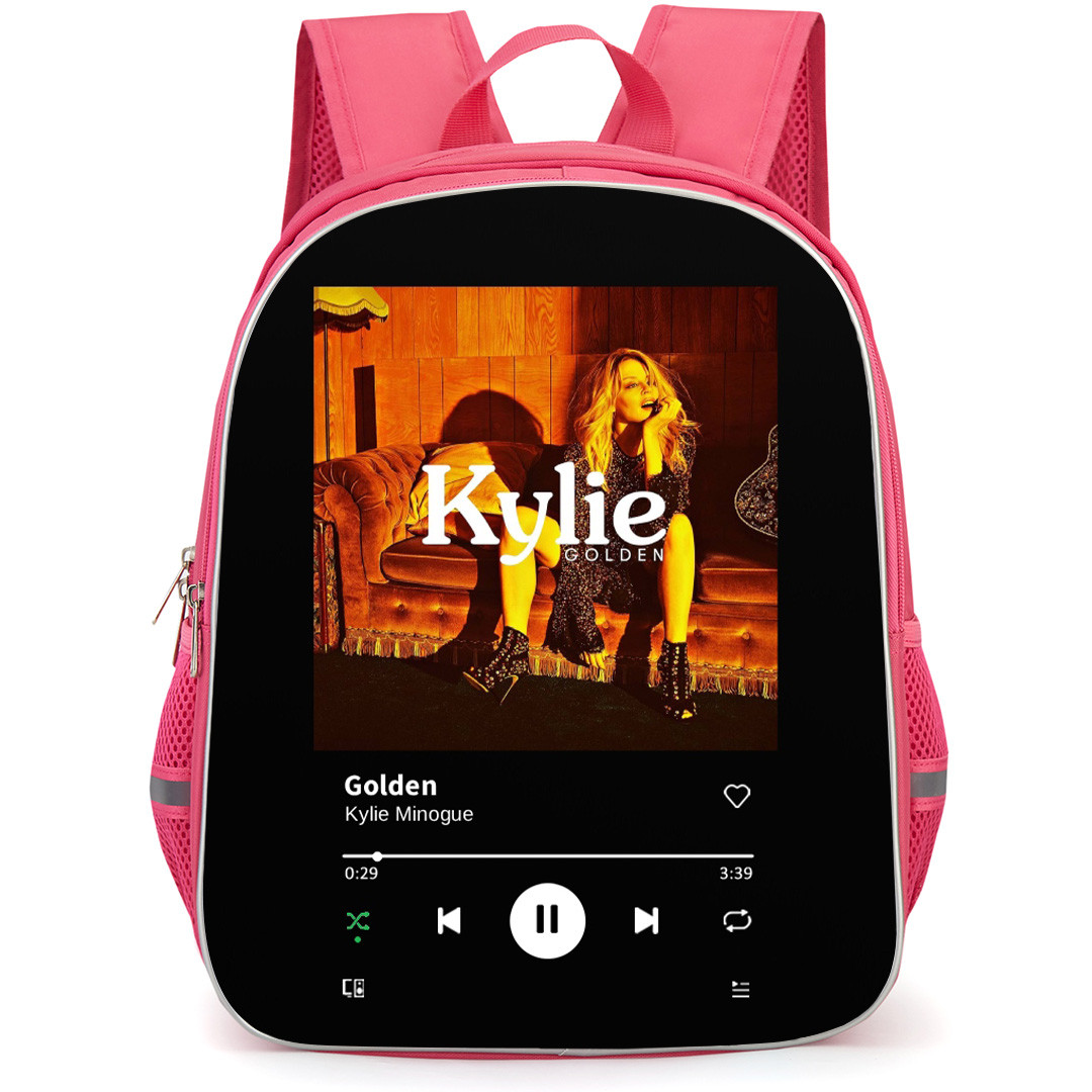 Kylie Minogue Backpack School Bag StudentPack - Kylie Minogue Golden Album Cover