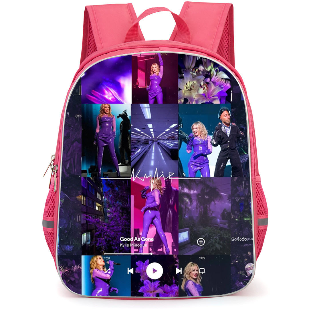 Kylie Minogue Backpack School Bag StudentPack - Kylie Minogue Good As Gone Collage