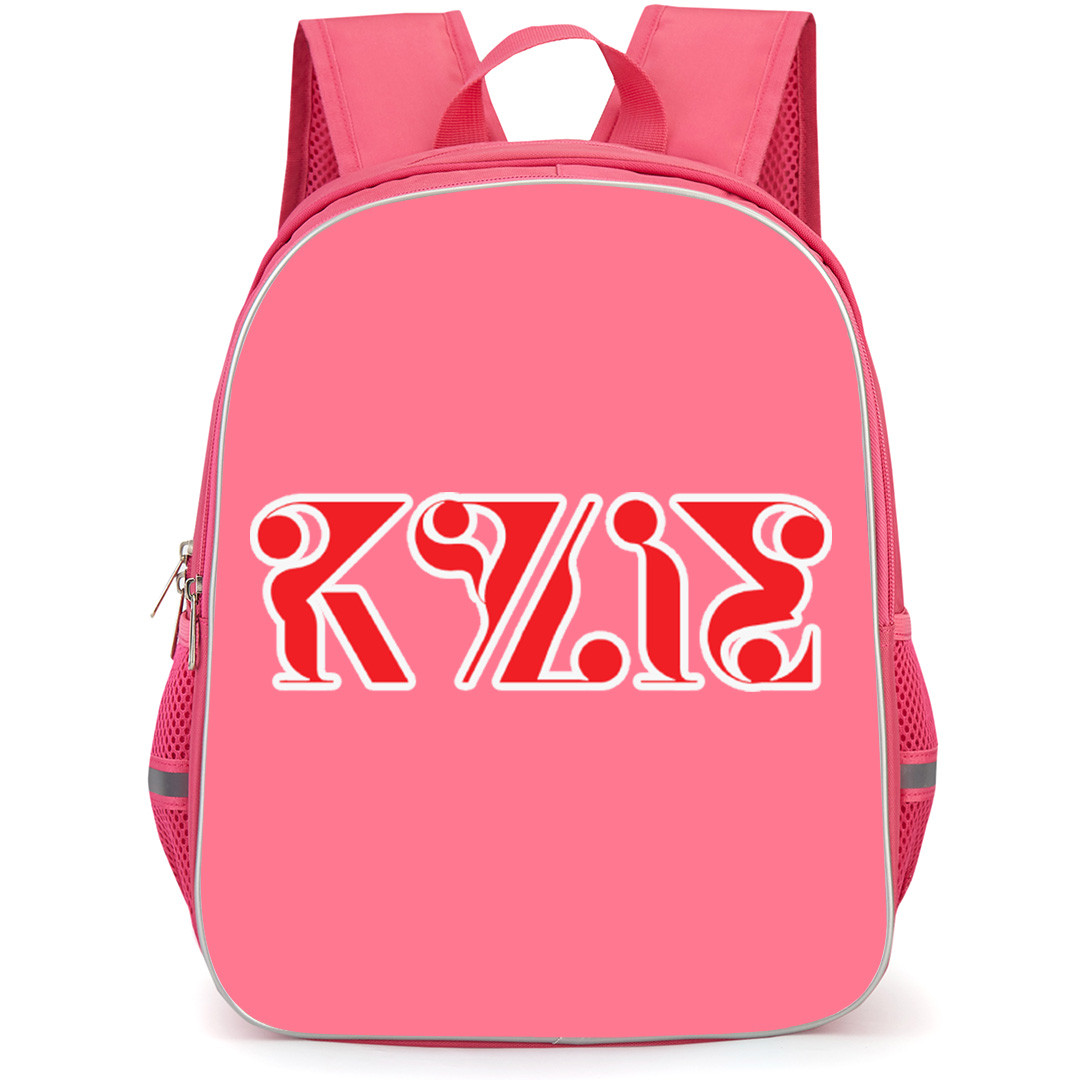 Kylie Minogue Backpack School Bag StudentPack - Kylie Minogue Kylie Christmas (Snow Queen Edition) Album Logo
