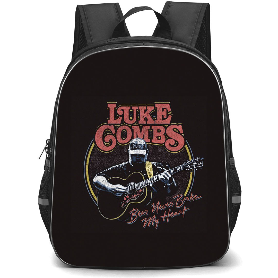 Luke Combs Backpack StudentPack - Luke Combs Beer Never Broke My Heart Poster