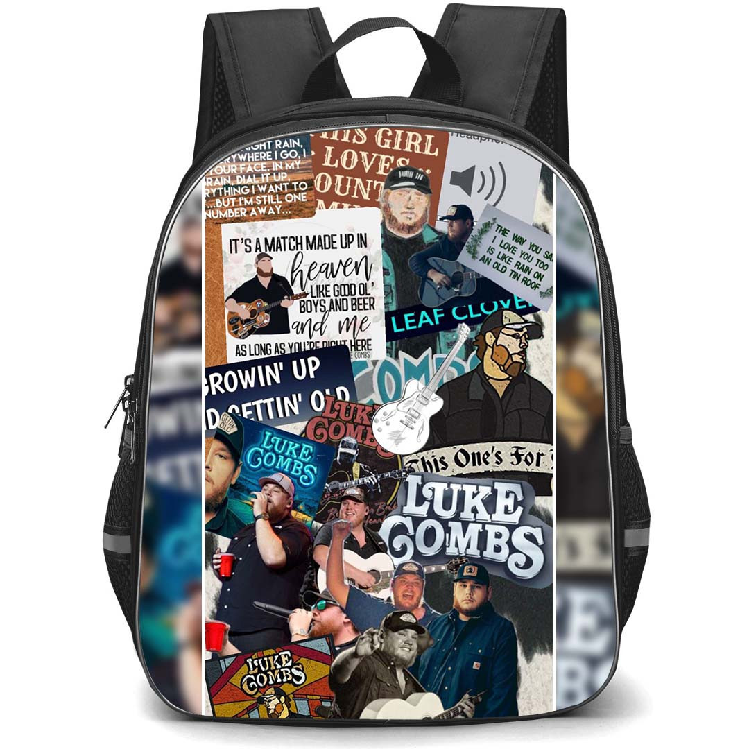 Luke Combs Backpack StudentPack - Luke Combs Collage Poster