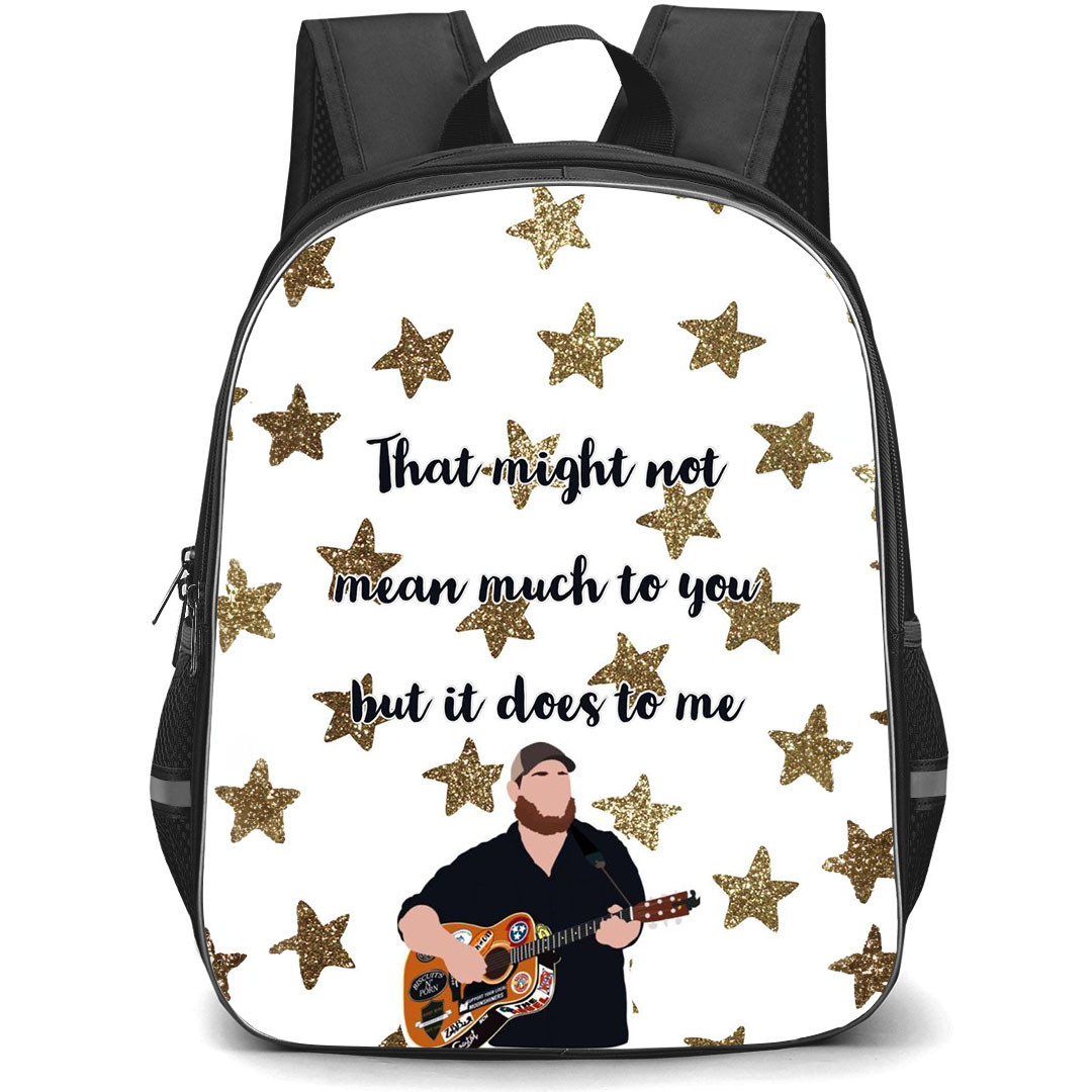 Luke Combs Backpack StudentPack - Luke Combs Country Music Superstar Poster