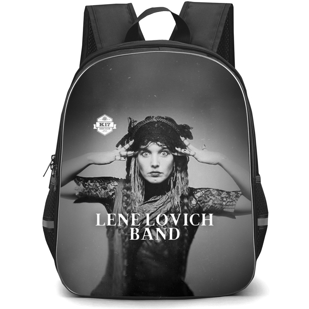 Lene Lovich Backpack School Bag StudentPack - Lene Lovich K17 Club Concert Poster