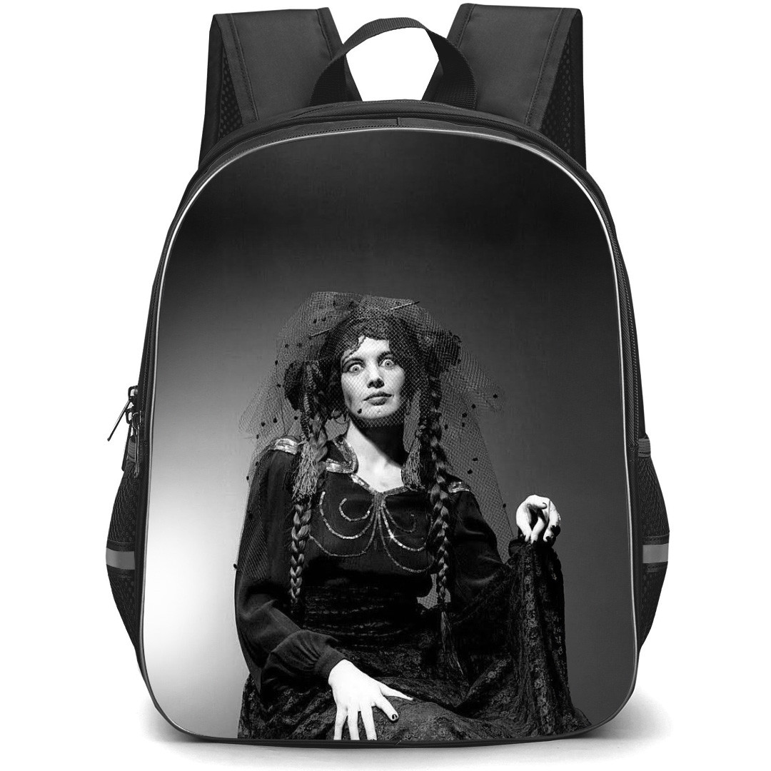 Lene Lovich Backpack School Bag StudentPack - Lene Lovich Looking Down Pose