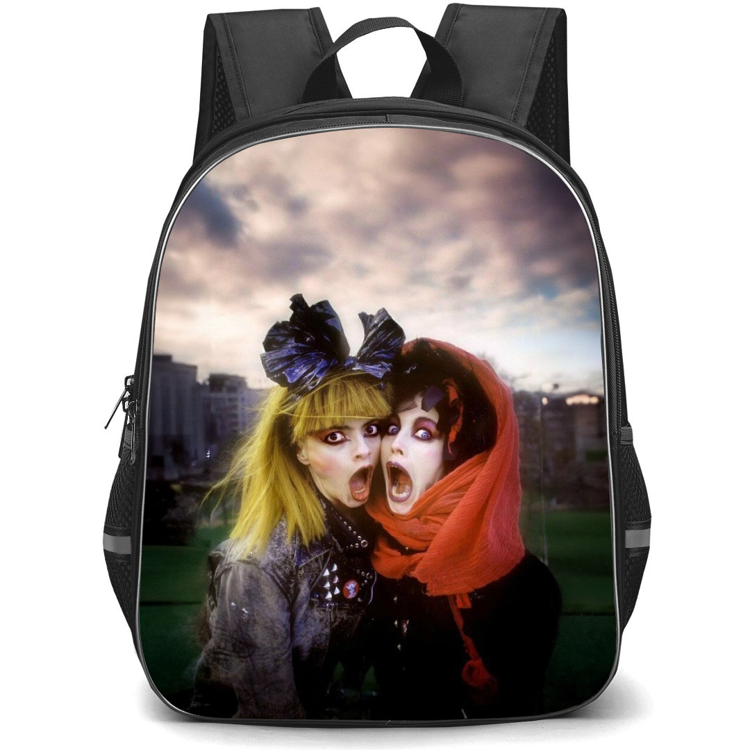 Lene Lovich Backpack School Bag StudentPack - Lene Lovich And Nina Hagen Side Portrait