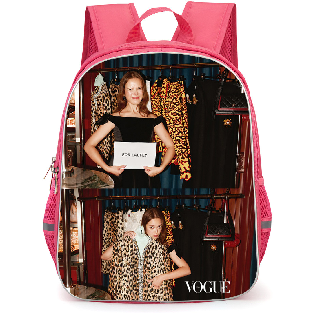 Laufey Backpack School Bag StudentPack - Laufey Behind the Scenes At Vogue Poster