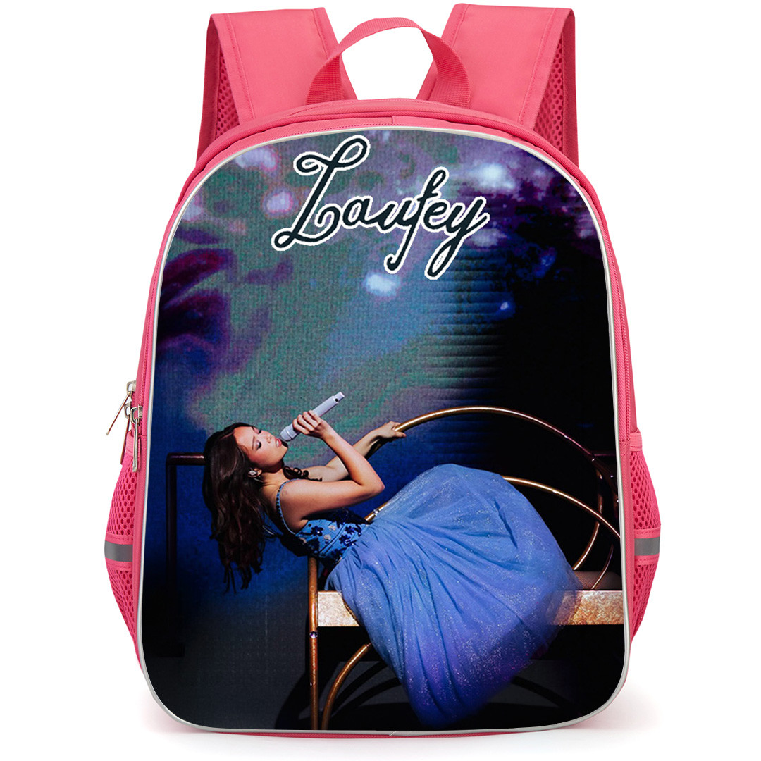 Laufey Backpack School Bag StudentPack - Laufey Dreamy Blue Dress Concert Poster