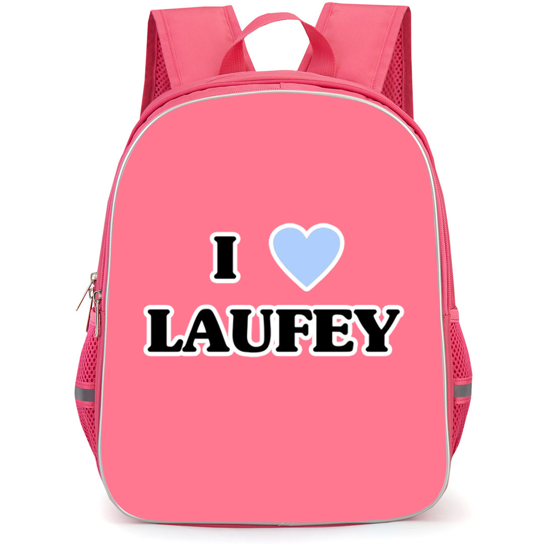 Laufey Backpack School Bag StudentPack - Laufey I Love Laufey Sticker