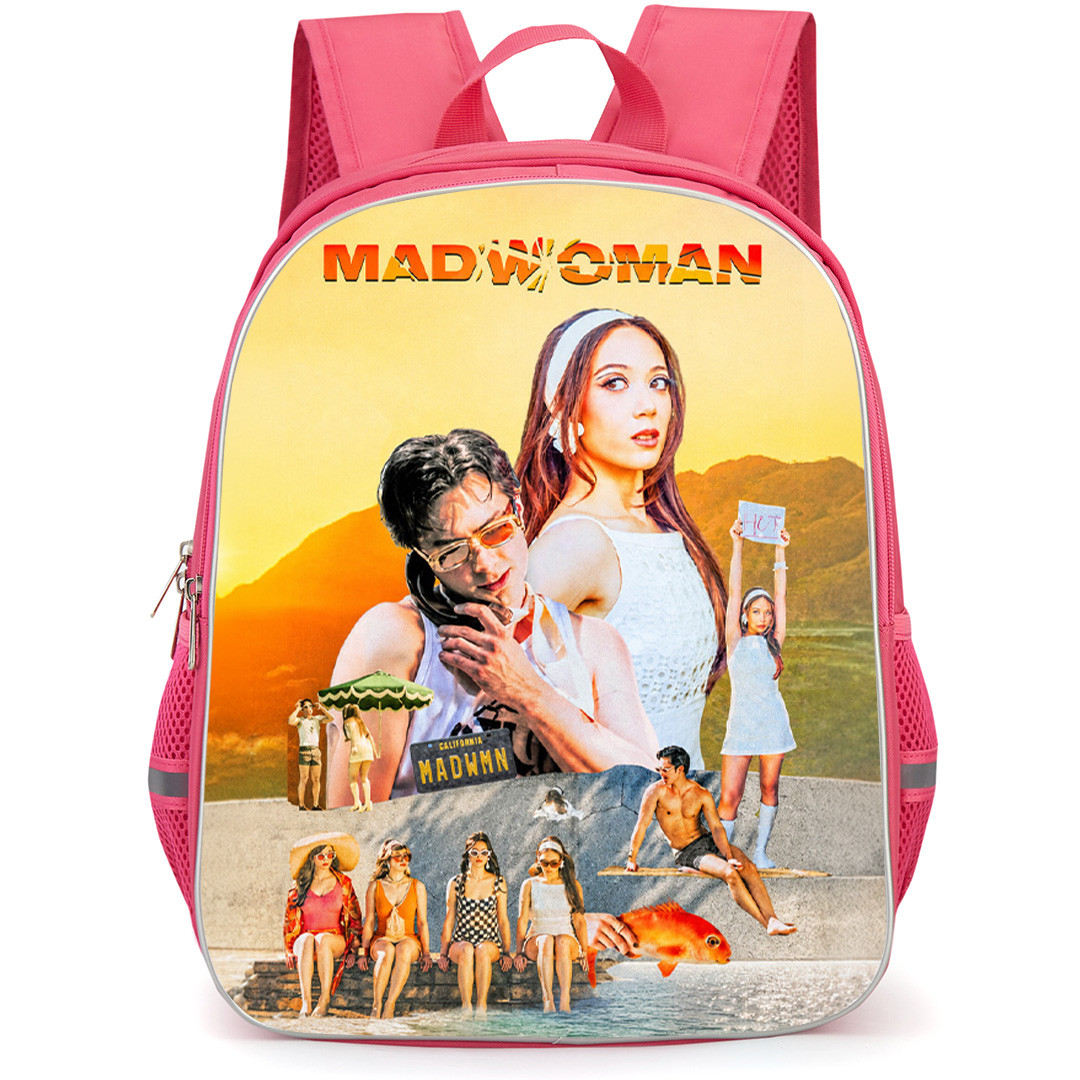 Laufey Backpack School Bag StudentPack - Laufey Madwoman Music Video Poster