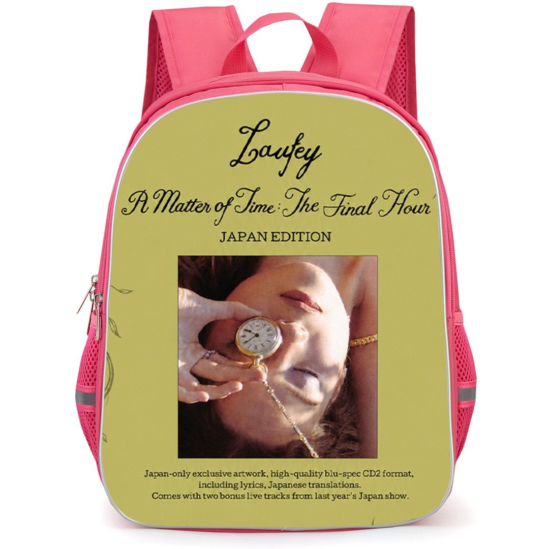Laufey Backpack School Bag StudentPack - Laufey A Matter of Time The Final Hour Japan Edition Poster