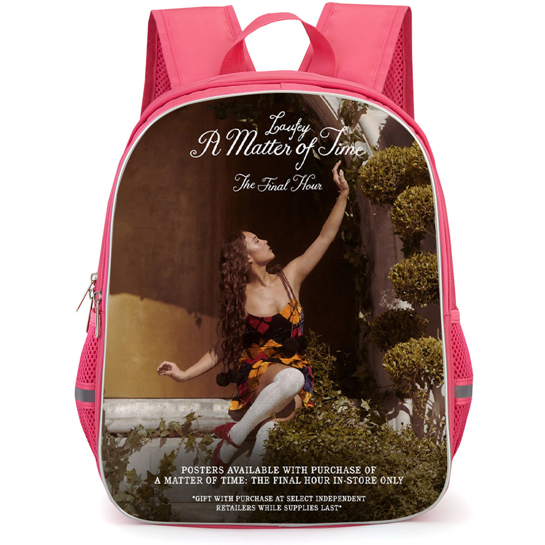 Laufey Backpack School Bag StudentPack - Laufey A Matter Of Time Final Tour Poster
