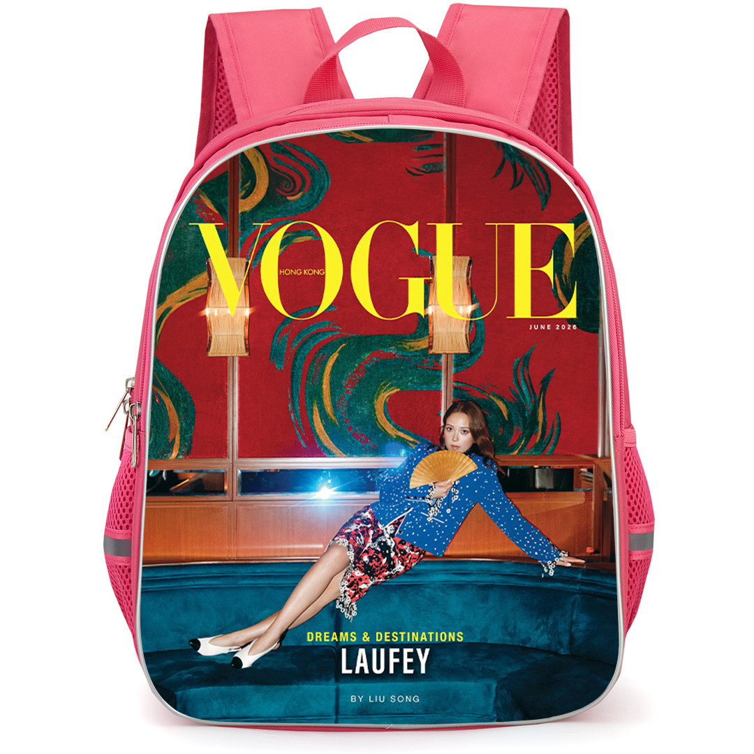 Laufey Backpack School Bag StudentPack - Laufey Vogue Hong Kong Cover Poster