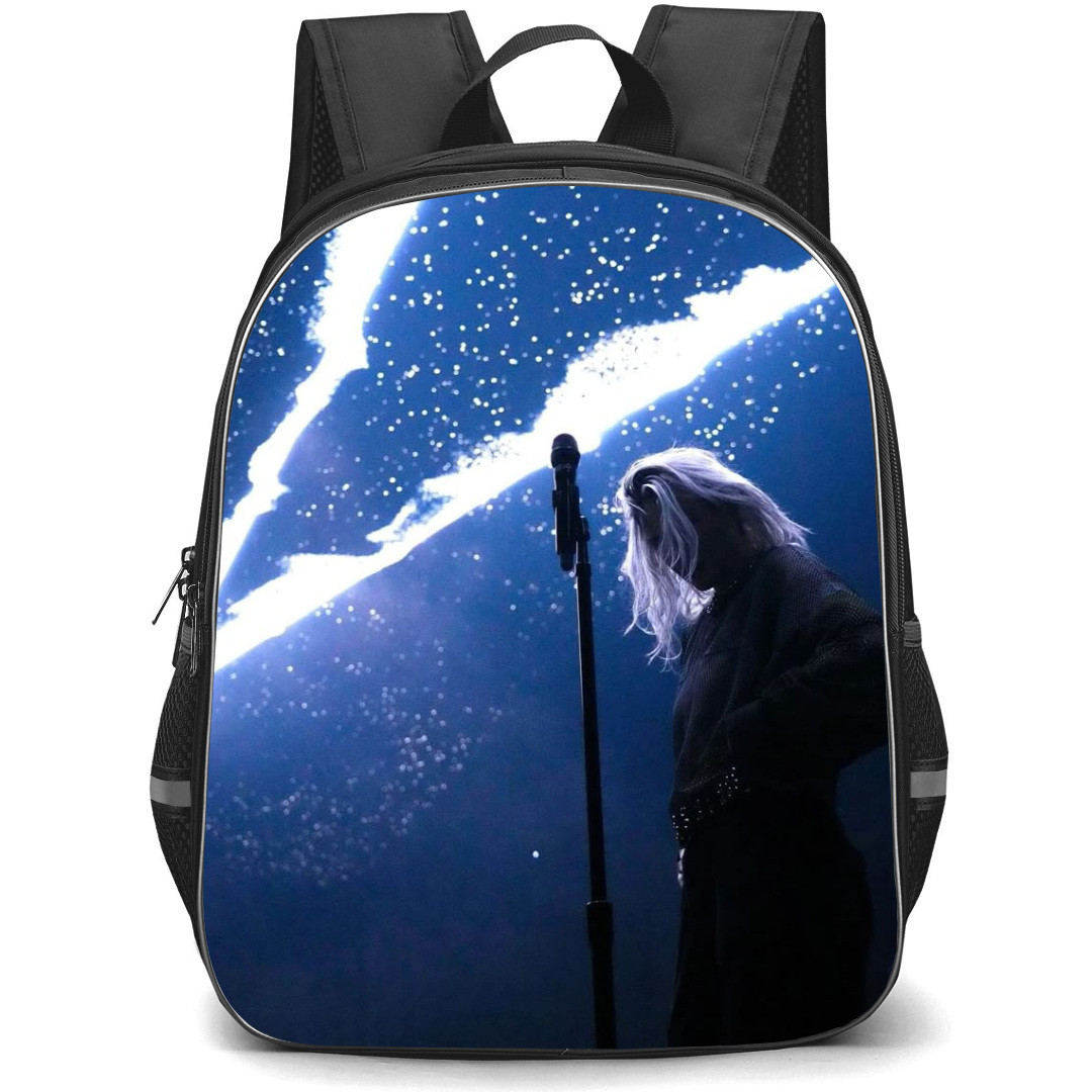 Linkin Park Emily Armstrong Backpack StudentPack - Emily Armstrong Standing Side Pose
