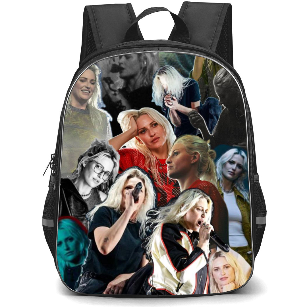 Linkin Park Emily Armstrong Backpack StudentPack - Emily Armstrong Sticker Collage
