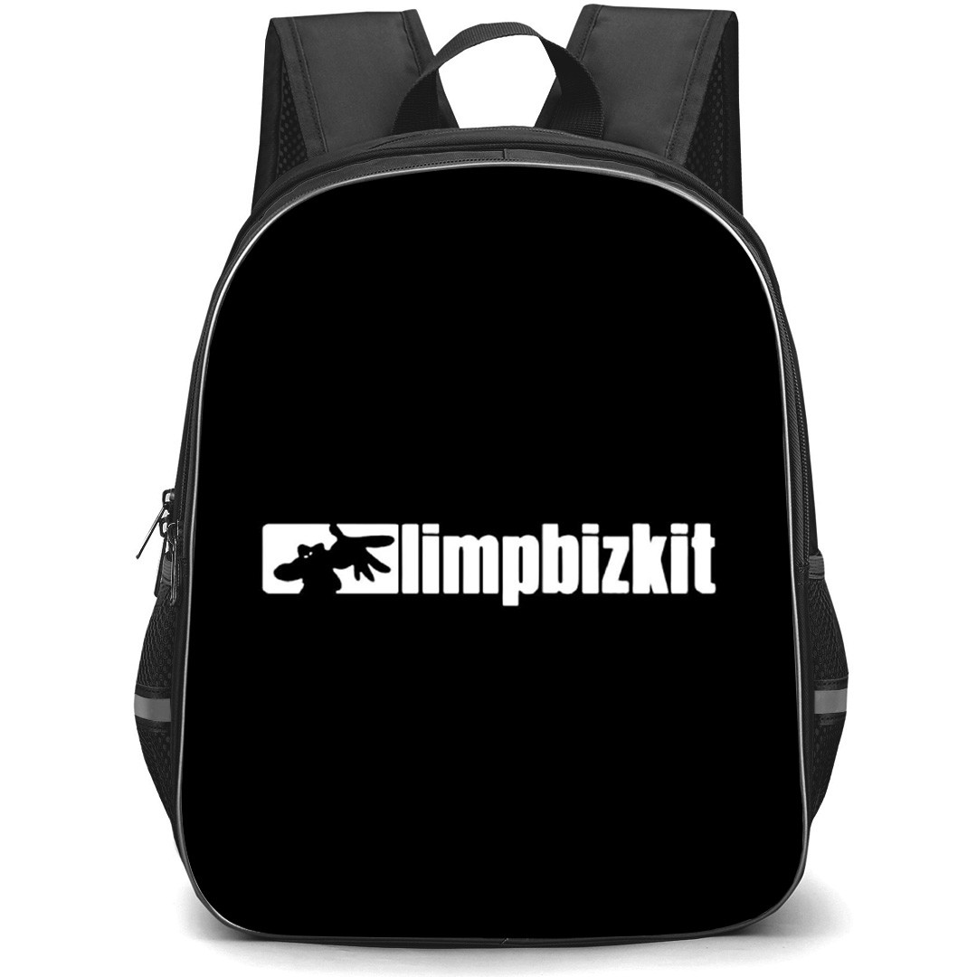 Limp Bizkit Backpack School Bag StudentPack - Band MLB Wordmark Logo