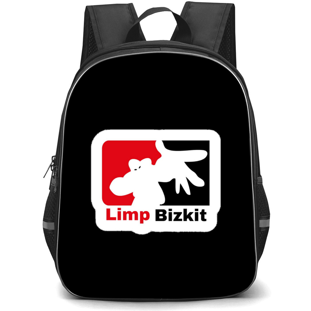 Limp Bizkit Backpack School Bag StudentPack - MLB Wordmark Magnet Logo