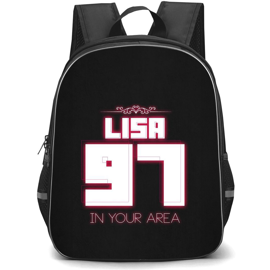Lisa Backpack StudentPack - Lisa BlackPink 97 In Your Area Poster