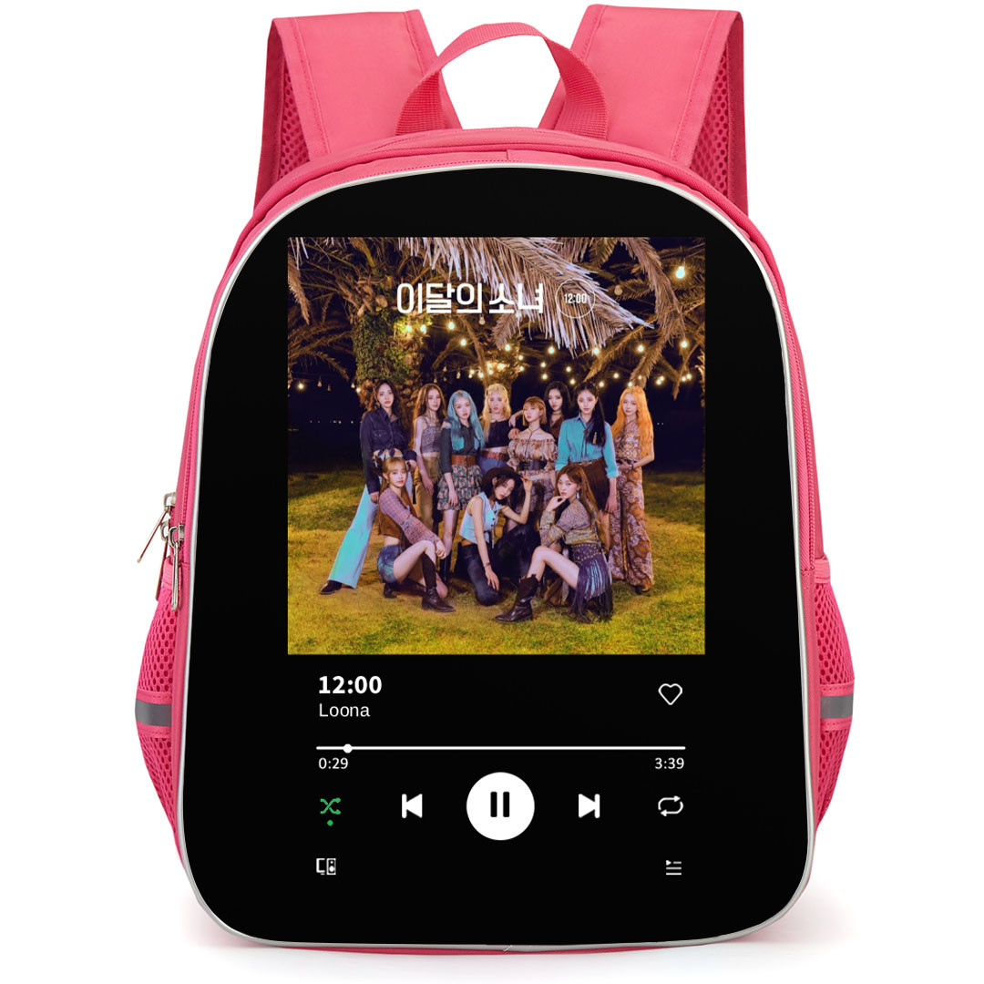 Loona Backpack School Bag StudentPack - Loona 12:00 Album Cover