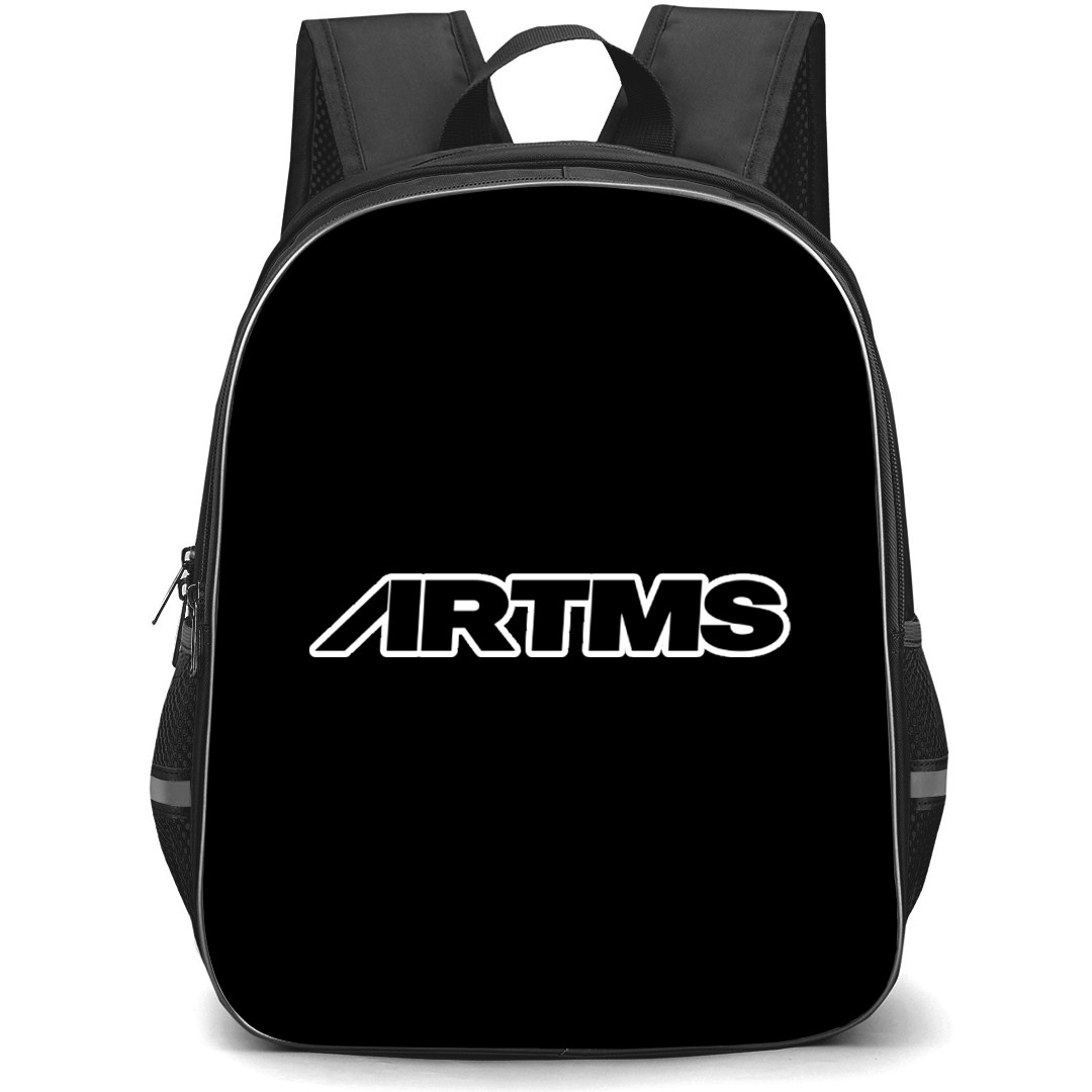 Loona Backpack School Bag StudentPack - Loona ARMTS Black And White Logo