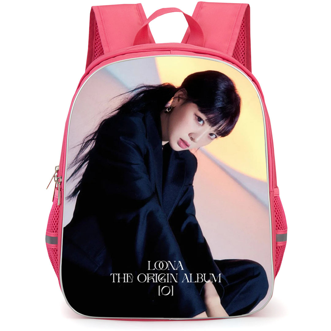 Loona Backpack School Bag StudentPack - Loona Yves Wearing Black Suit The Origin Album [0]