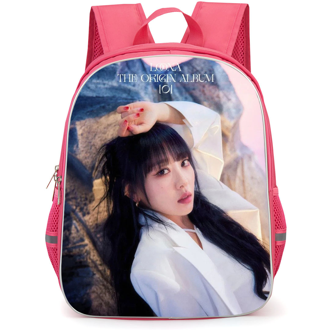 Loona Backpack School Bag StudentPack - Loona Yves Wearing White Suit The Origin Album [0]