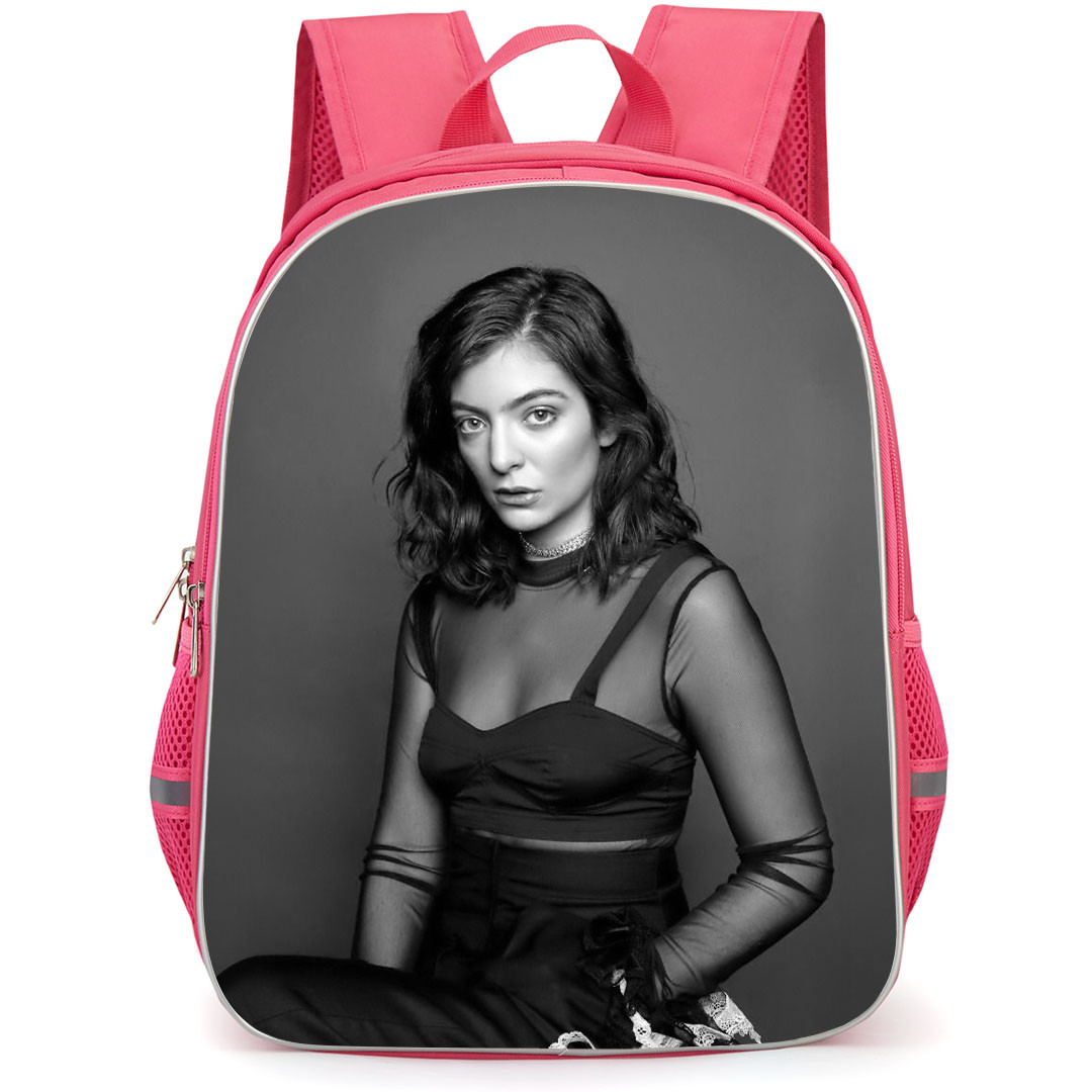 Lorde Backpack StudentPack - Lorde Grayscale Portrait Poster