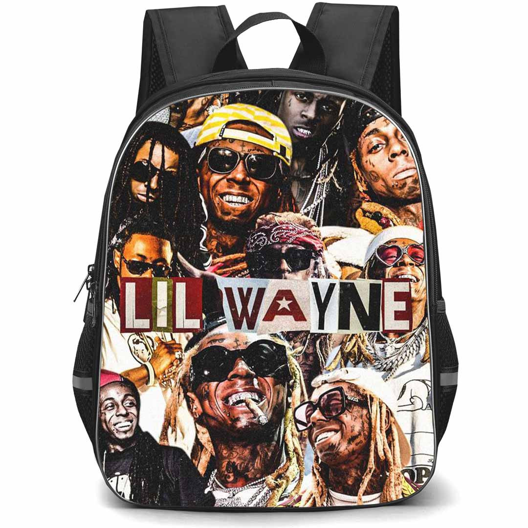 Lil Wayne Backpack StudentPack - Lil Wayne Collage Poster