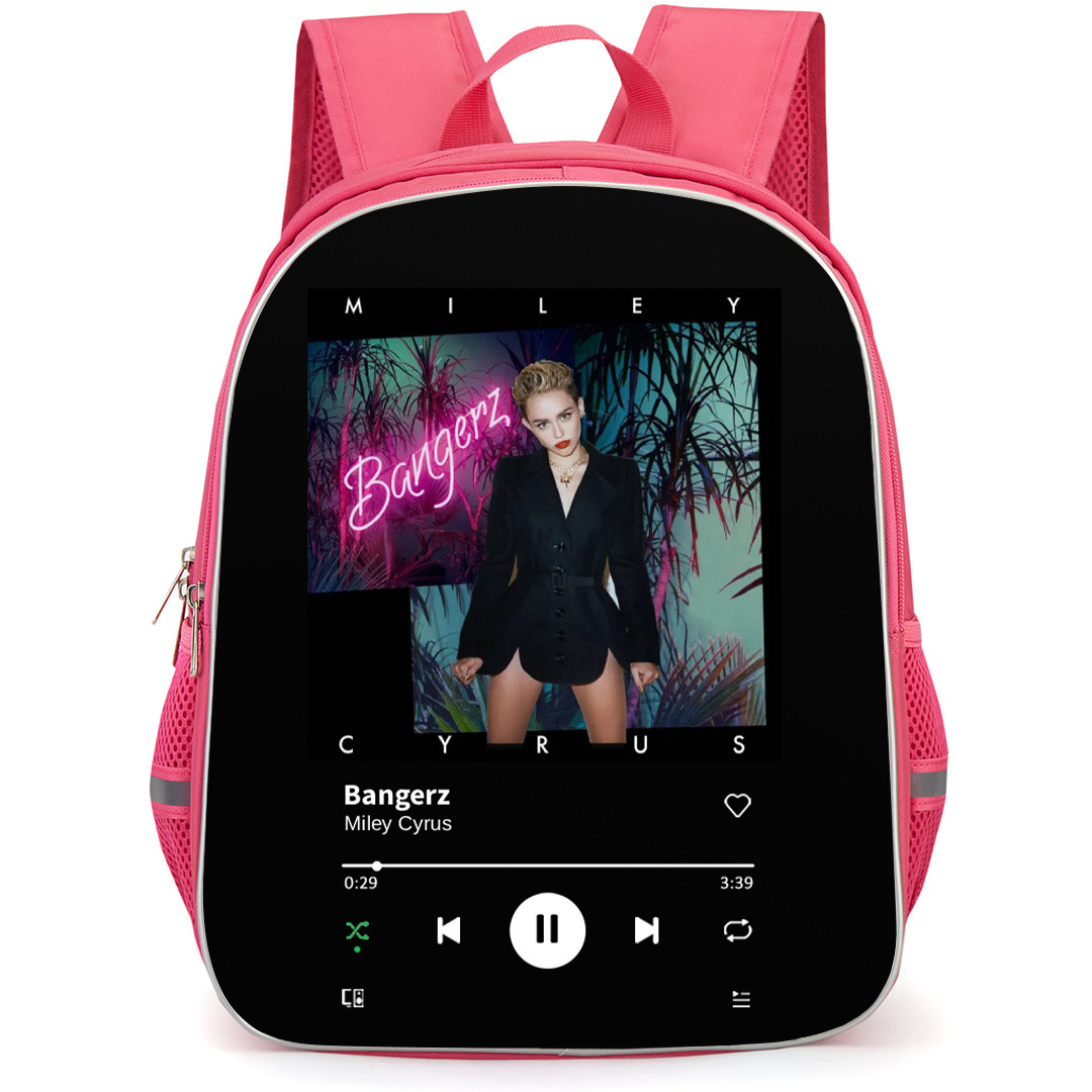 Miley Cyrus Backpack School Bag StudentPack - Miley Cyrus Bangerz Album Cover