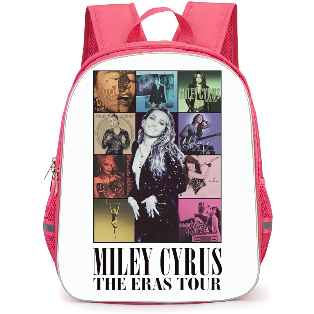 Miley Cyrus Backpack School Bag StudentPack - Miley Cyrus The Eras Tour Collage