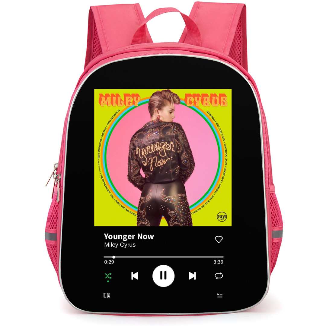 Miley Cyrus Backpack School Bag StudentPack - Miley Cyrus Younger Now Album Cover