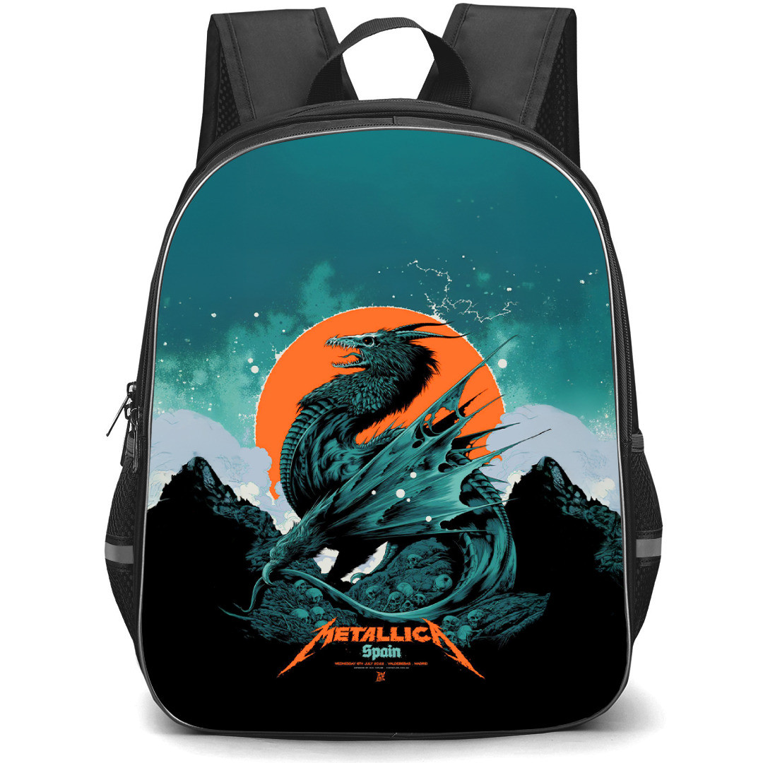 Metallica Backpack StudentPack - Metallica Spain Concert 2022 Poster