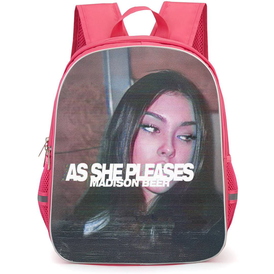 Madison Beer Backpack School Bag StudentPack - Madison Beer As She Pleases Album Cover Poster