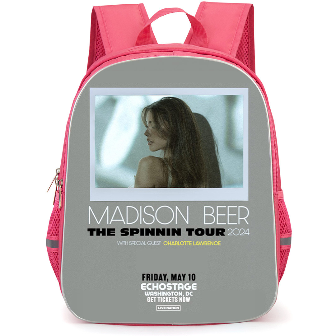 Madison Beer Backpack School Bag StudentPack - Madison Beer The Spinnin Tour Concert Poster