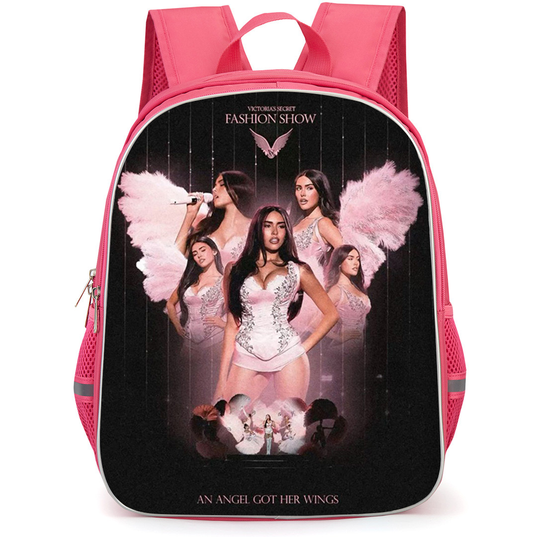 Madison Beer Backpack School Bag StudentPack - Madison Beer Victoria Secret Fashion Show Stage Background Poster