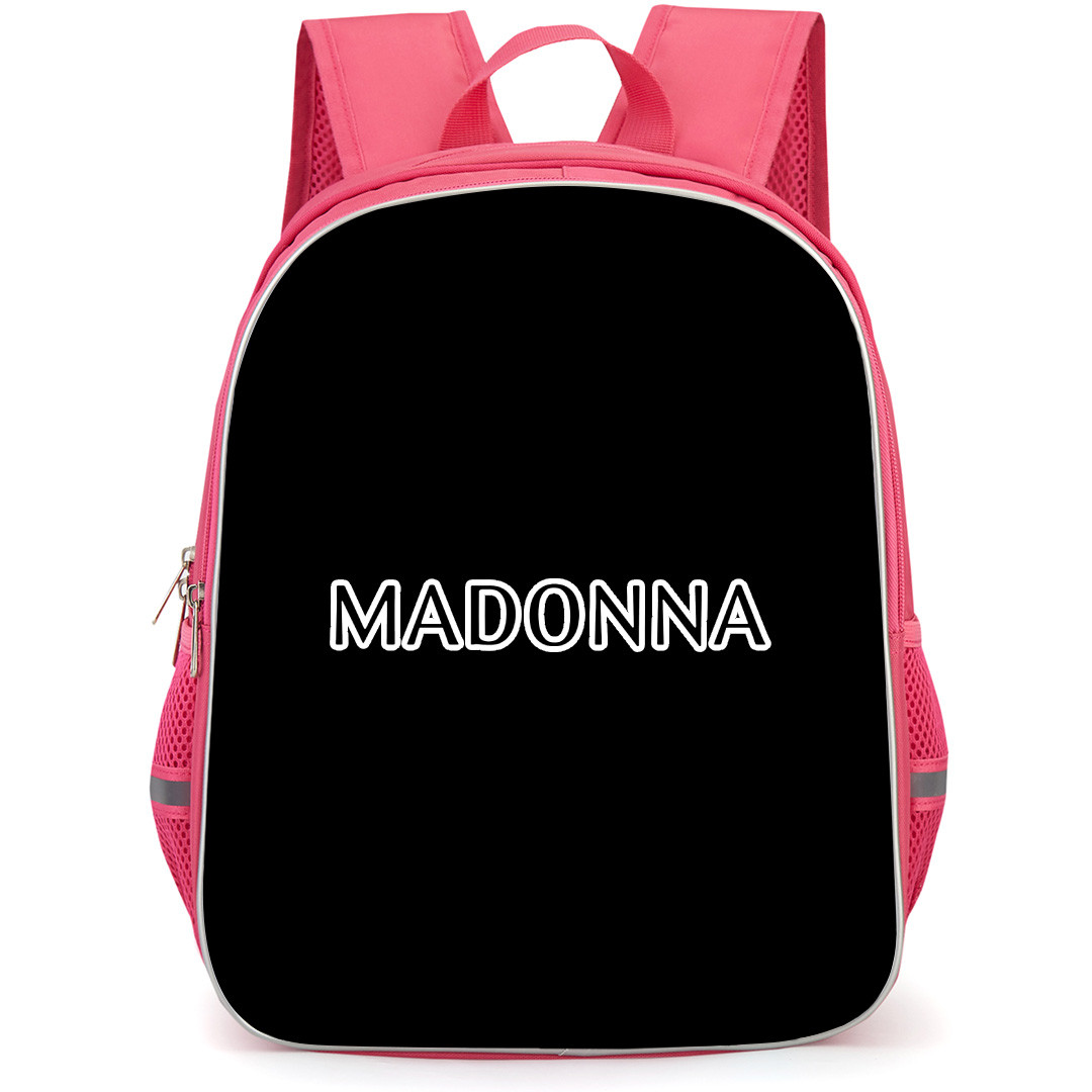 Madonna Backpack School Bag StudentPack - Madonna 1998 Black Logo