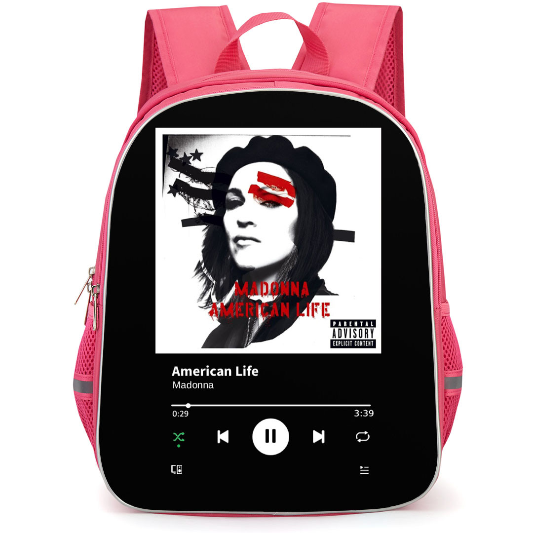 Madonna Backpack School Bag StudentPack - Madonna American Life Album Cover