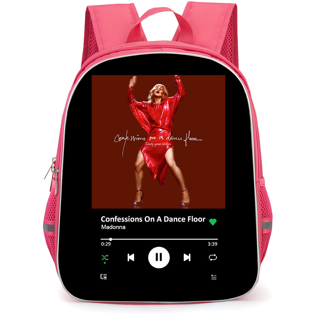 Madonna Backpack School Bag StudentPack - Madonna Confessions On A Dance Floor 20 Years Edition Album Cover
