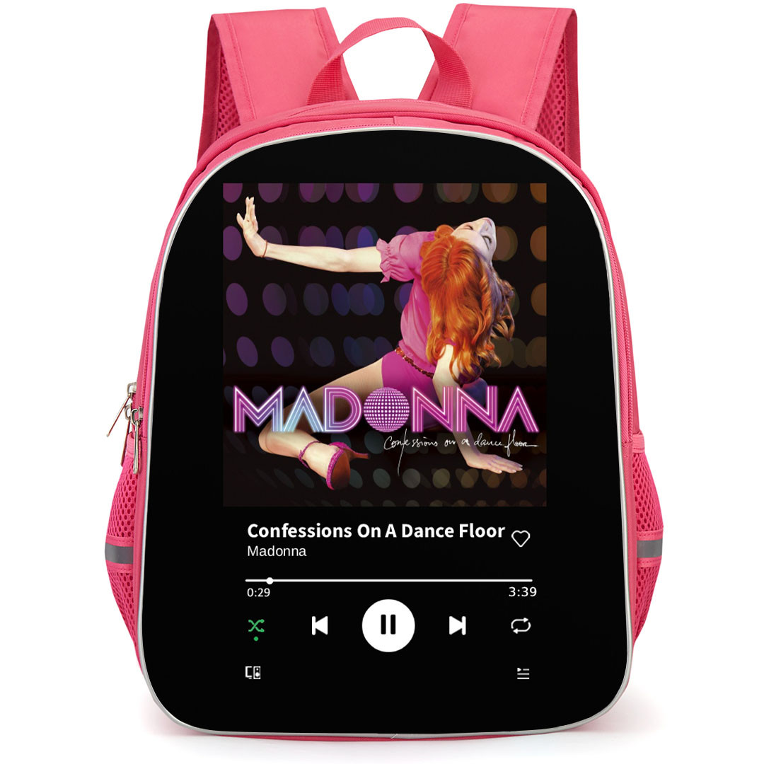 Madonna Backpack School Bag StudentPack - Madonna Confessions On A Dance Floor Album Cover