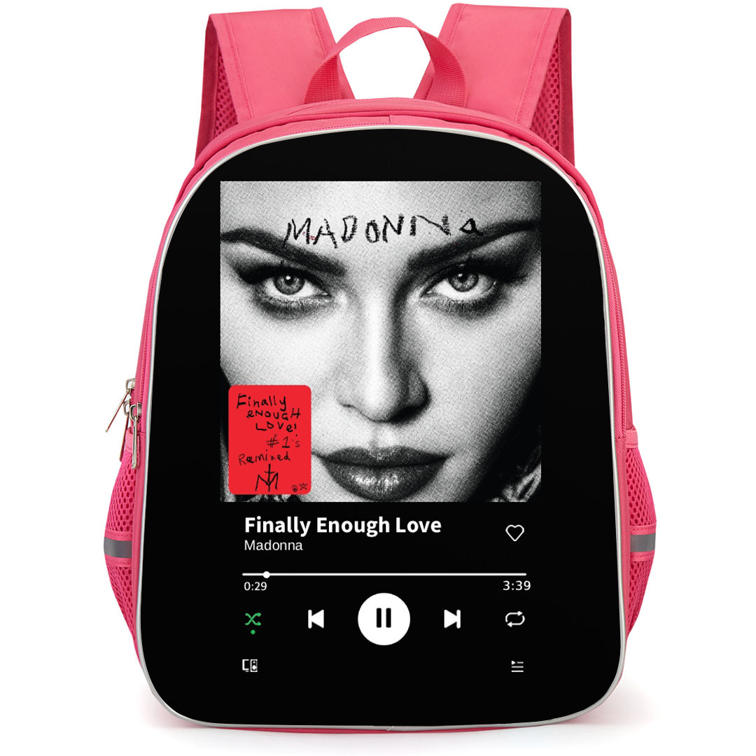 Madonna Backpack School Bag StudentPack - Madonna Finally Enough Love Album Cover