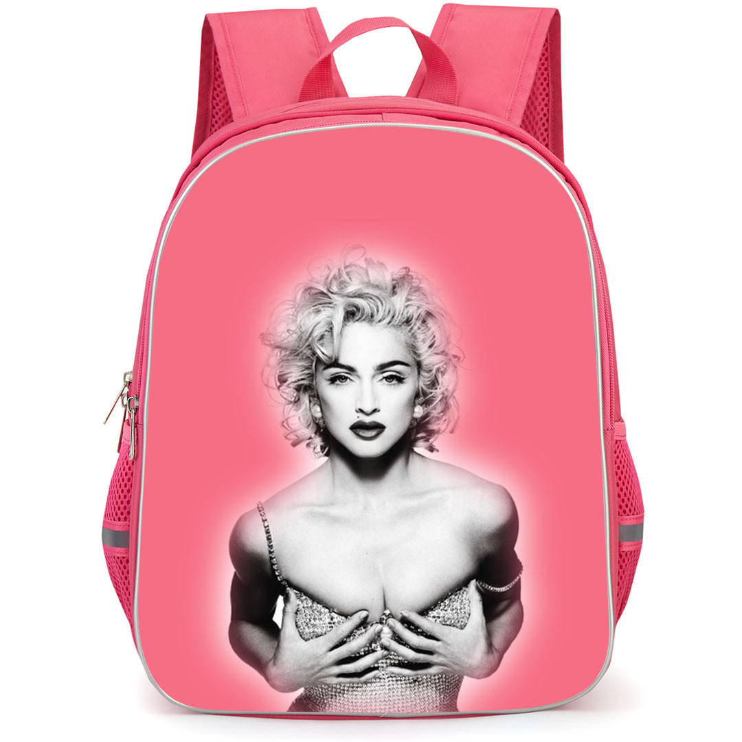 Madonna Backpack StudentPack - Madonna Grayscale Portrait 1990 Sticker
