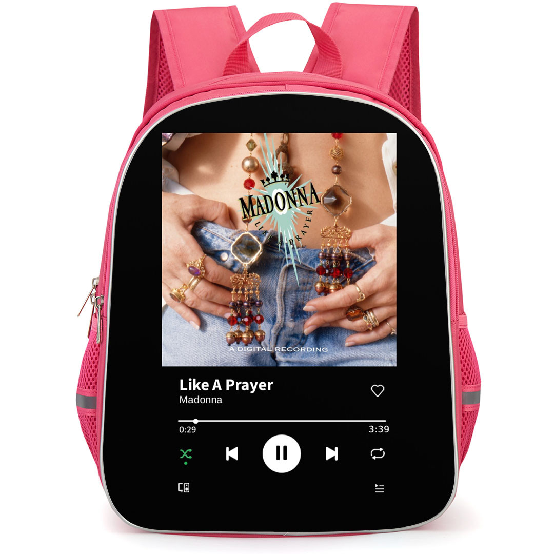 Madonna Backpack School Bag StudentPack - Madonna Like A Prayer Album Cover