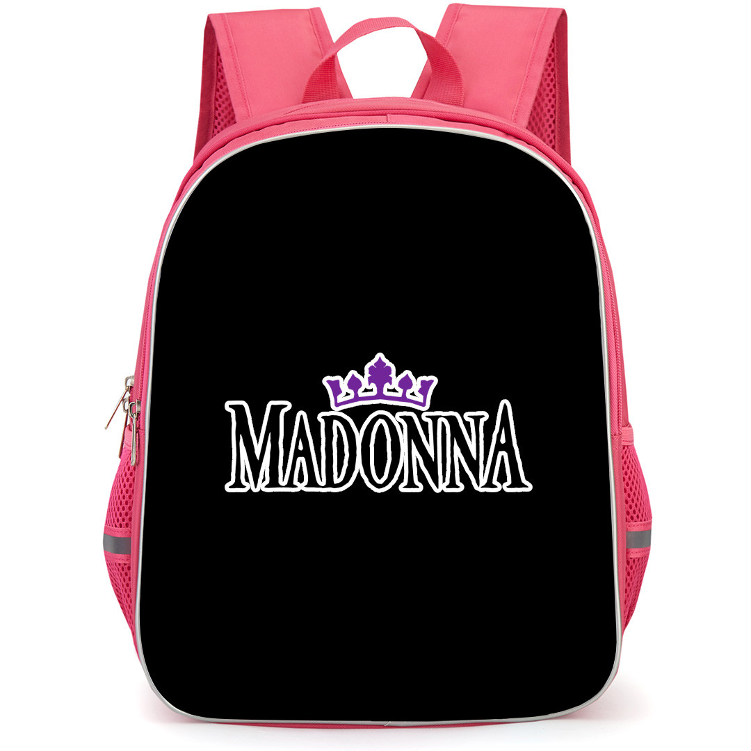 Madonna Backpack School Bag StudentPack - Madonna Like A Prayer Black Logo