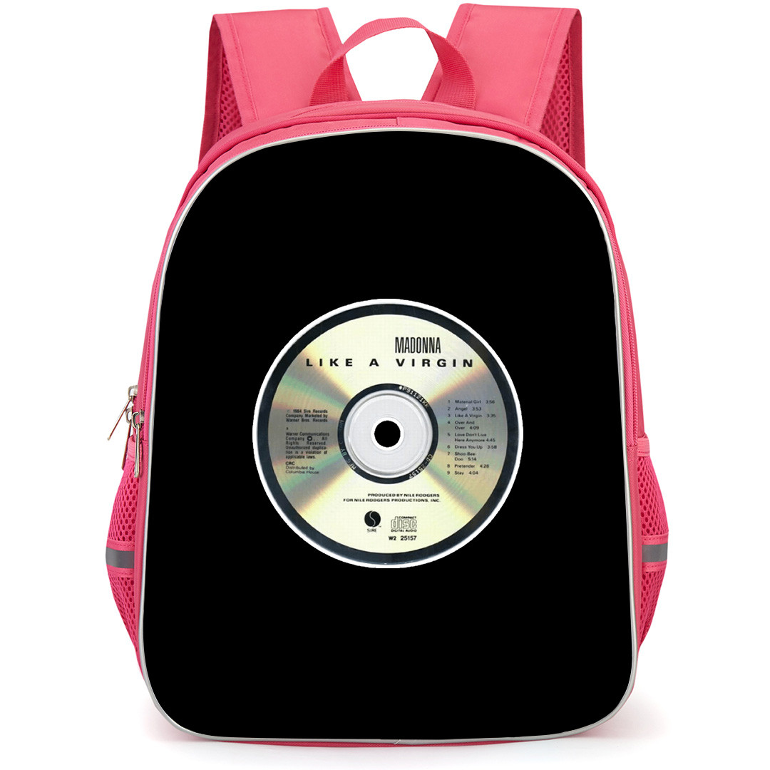 Madonna Backpack School Bag StudentPack - Madonna Like A Virgin CD