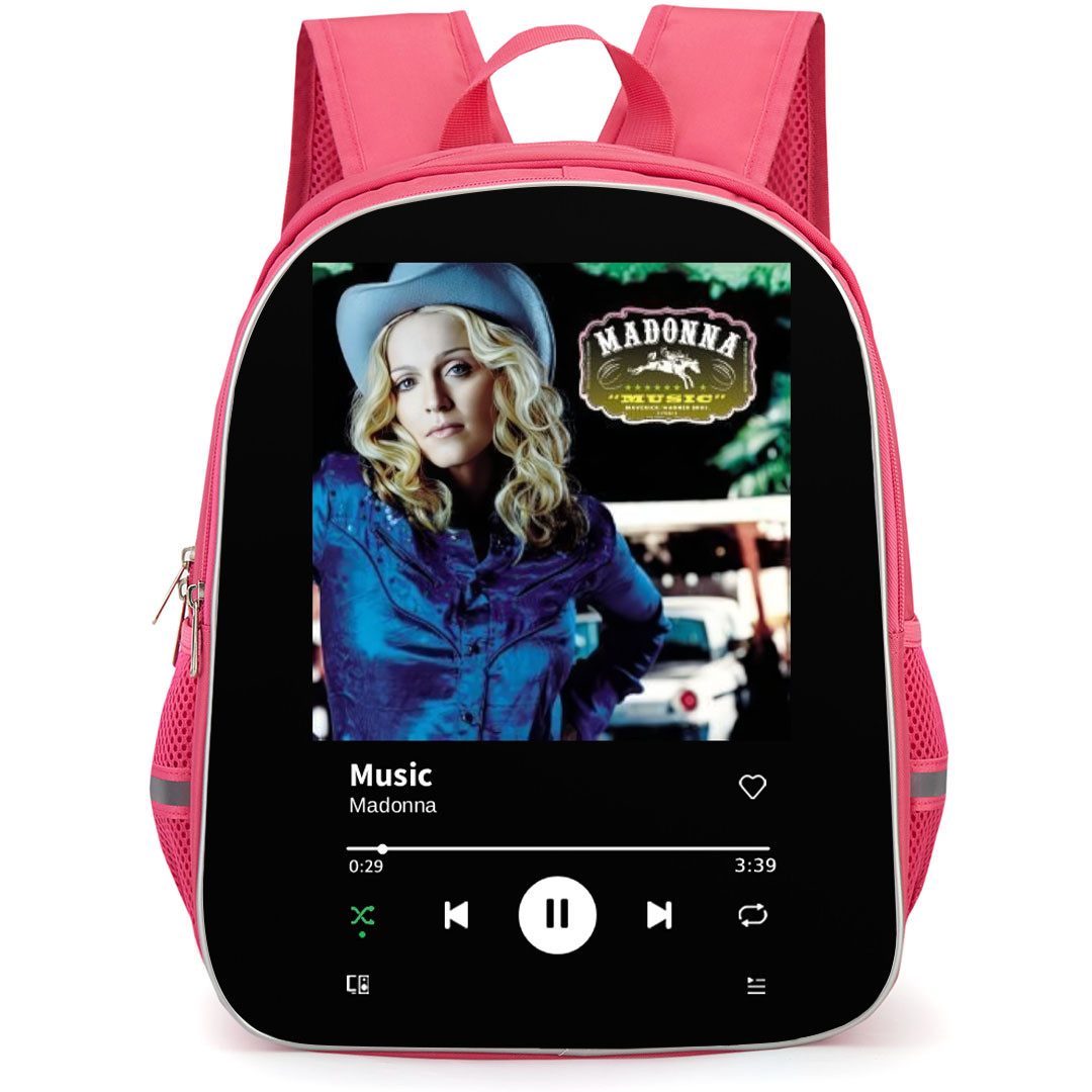 Madonna Backpack School Bag StudentPack - Madonna Music Album Cover