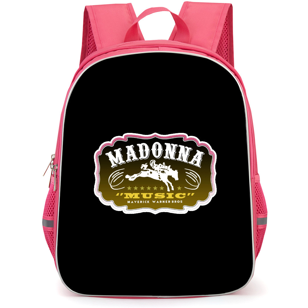 Madonna Backpack School Bag StudentPack - Madonna Music Logo