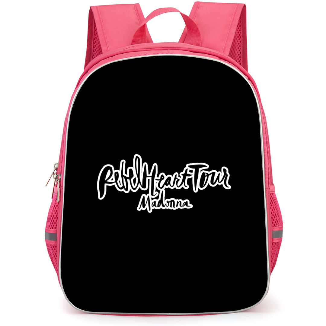 Madonna Backpack School Bag StudentPack - Madonna Rebel Heart Tour Black Logo
