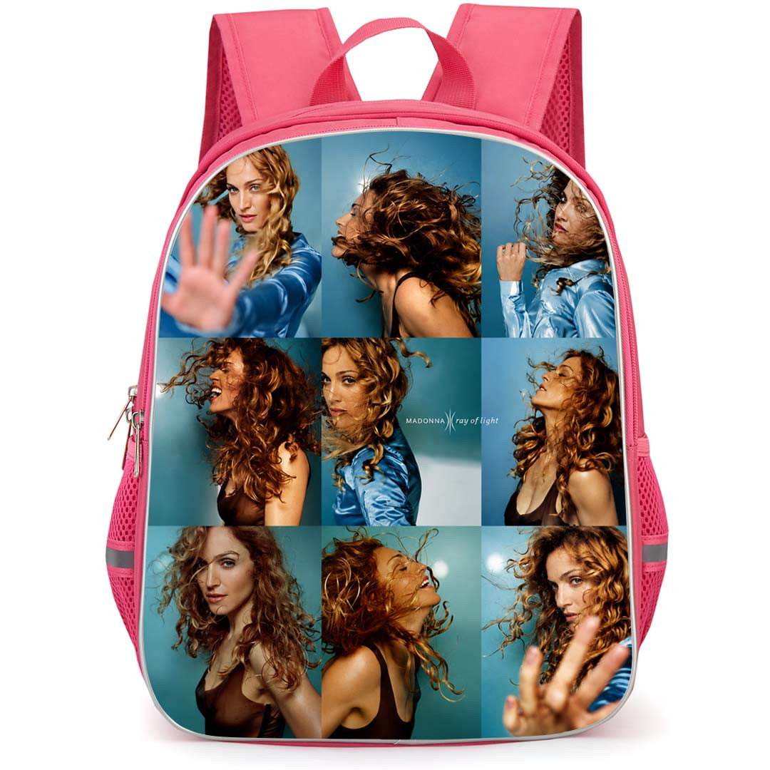 Madonna Backpack School Bag StudentPack - Madonna Singing Collage