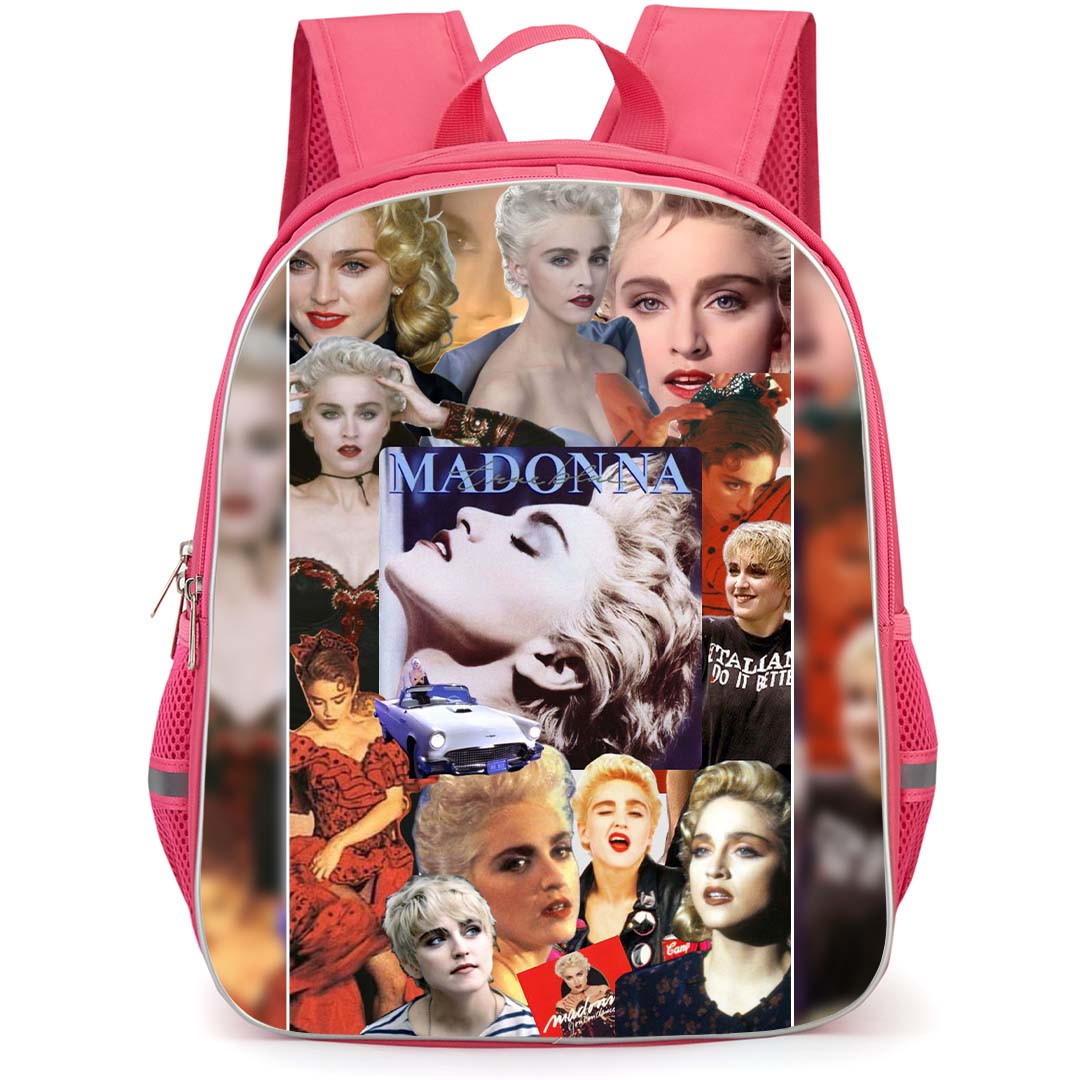 Madonna Backpack StudentPack - Madonna True Blue Album Collage Poster