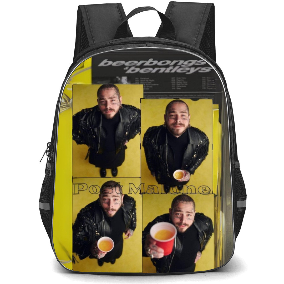 Post Malone Backpack StudentPack - Drink Collage